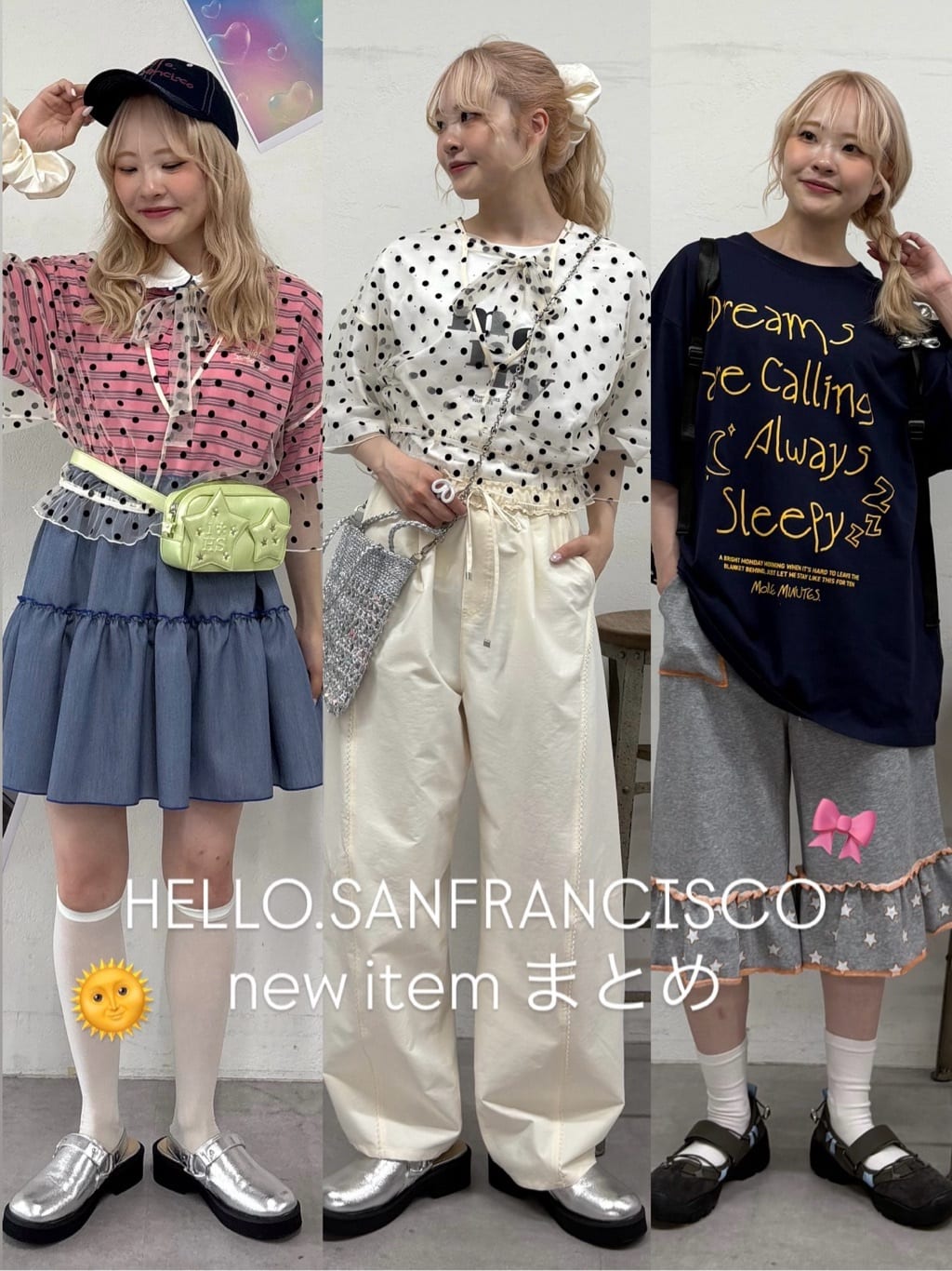 HELLO.SANFRANCISCO 荷葉邊領條紋rugby shirt tunic - Image 26