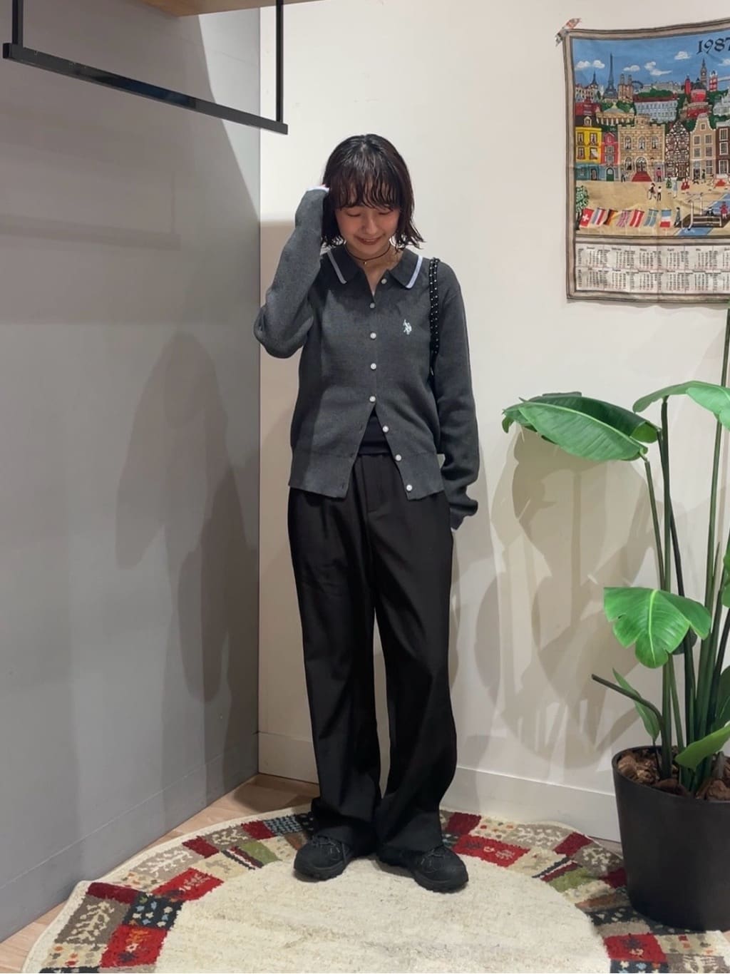 CPCM x U.S. POLO ASSN. Collared Knit Button Cardigan - Image 37