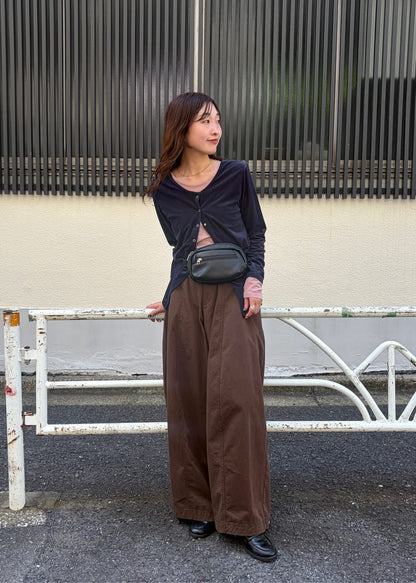 [3 Size Best !] Kastane Barrel Leg Twill Pants - Image 70