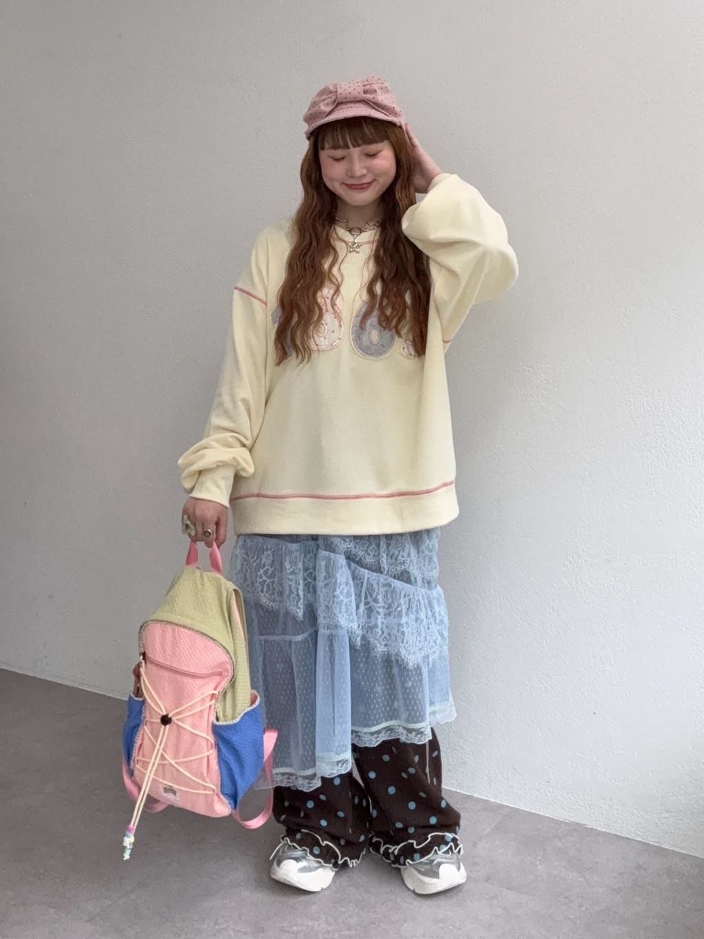 HELLO.SANFRANCISCO Logo patchwork big sweatshirt - Image 33