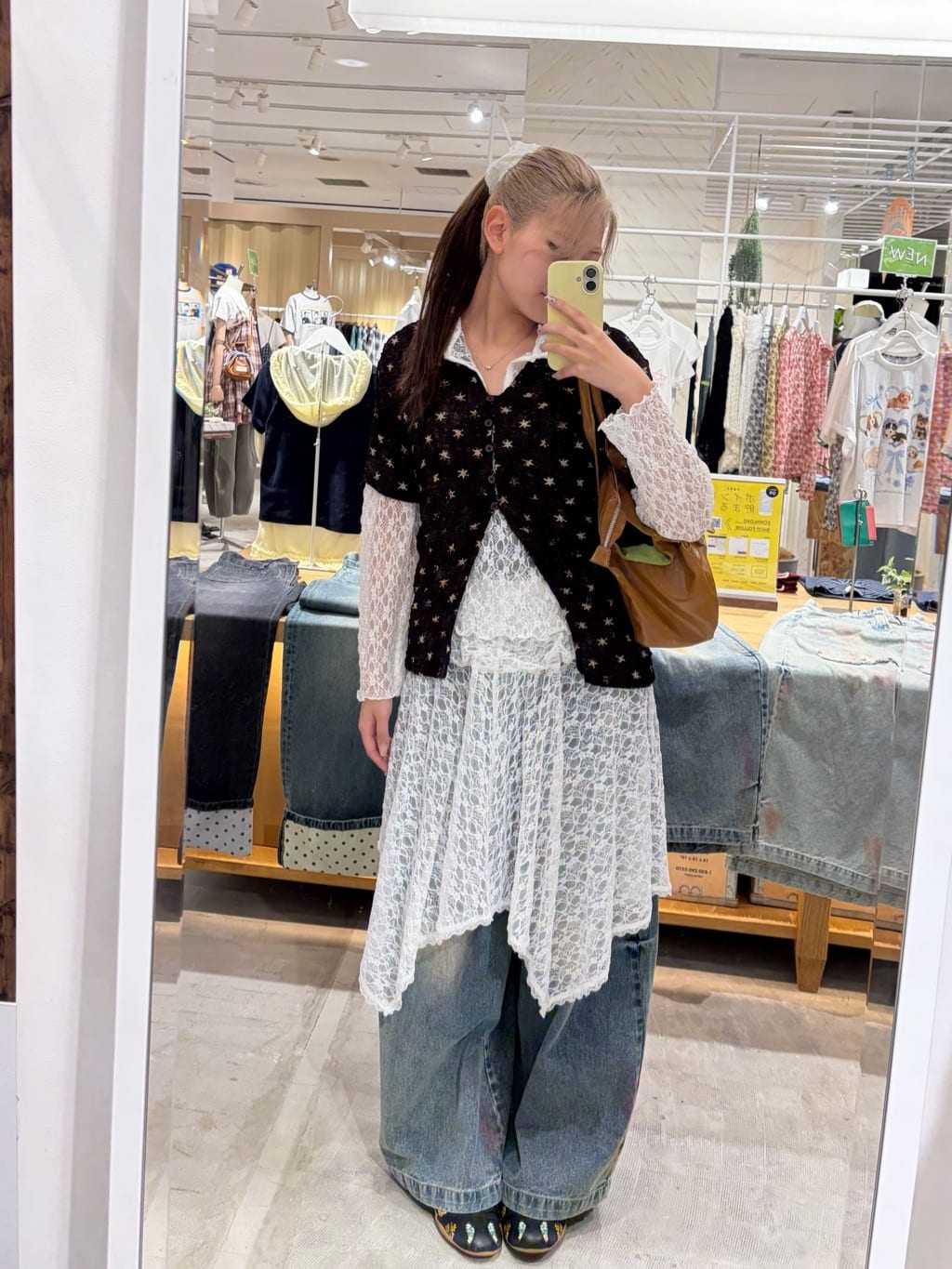 CIAOPANIC 2-Way Lace Polo 長袖 Top - Image 38