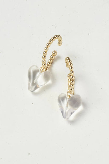 GOLDY Jelly Heart Earcuff