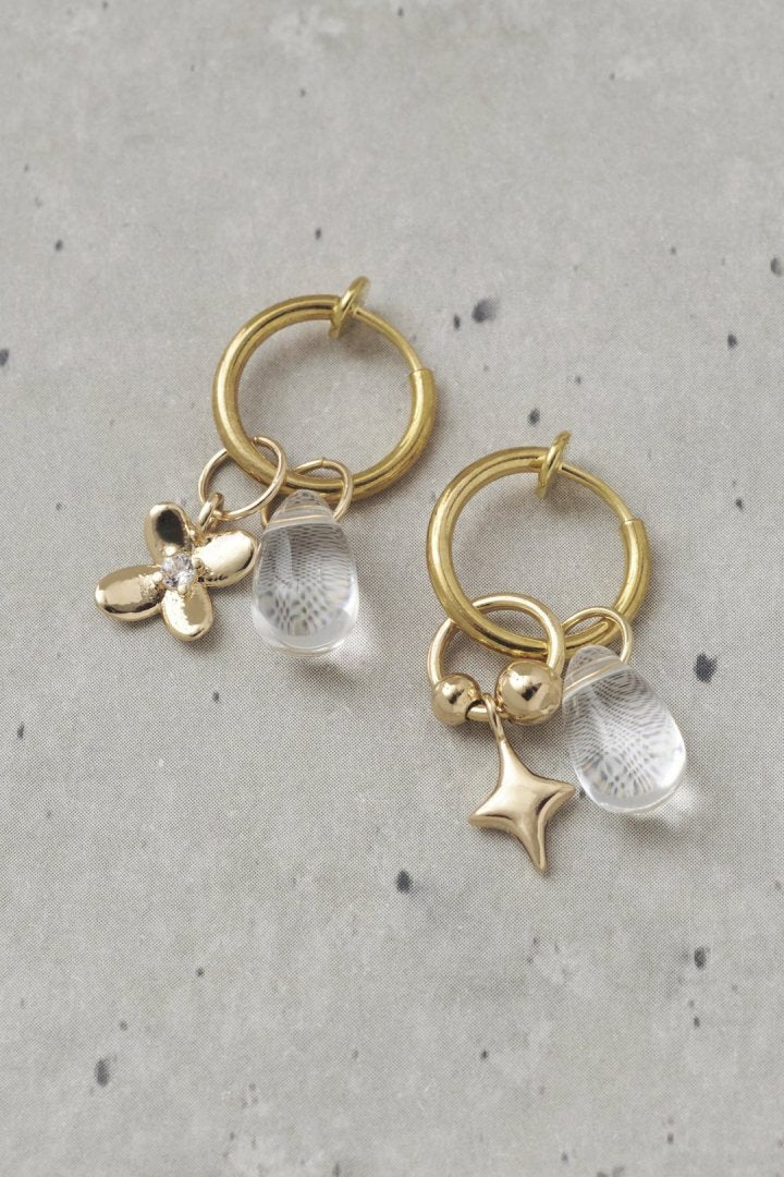 GOLDY Twinkle Bloom earrings