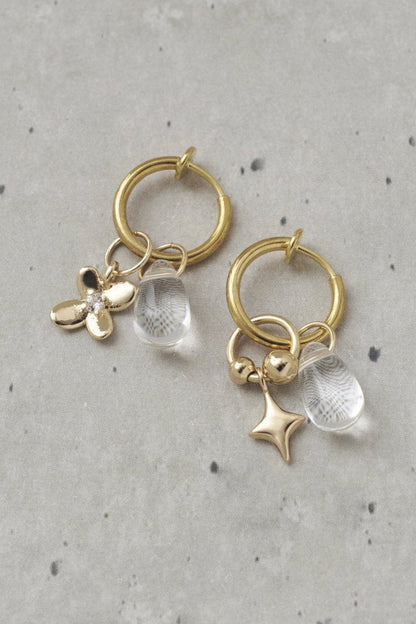 GOLDY Twinkle Bloom earrings