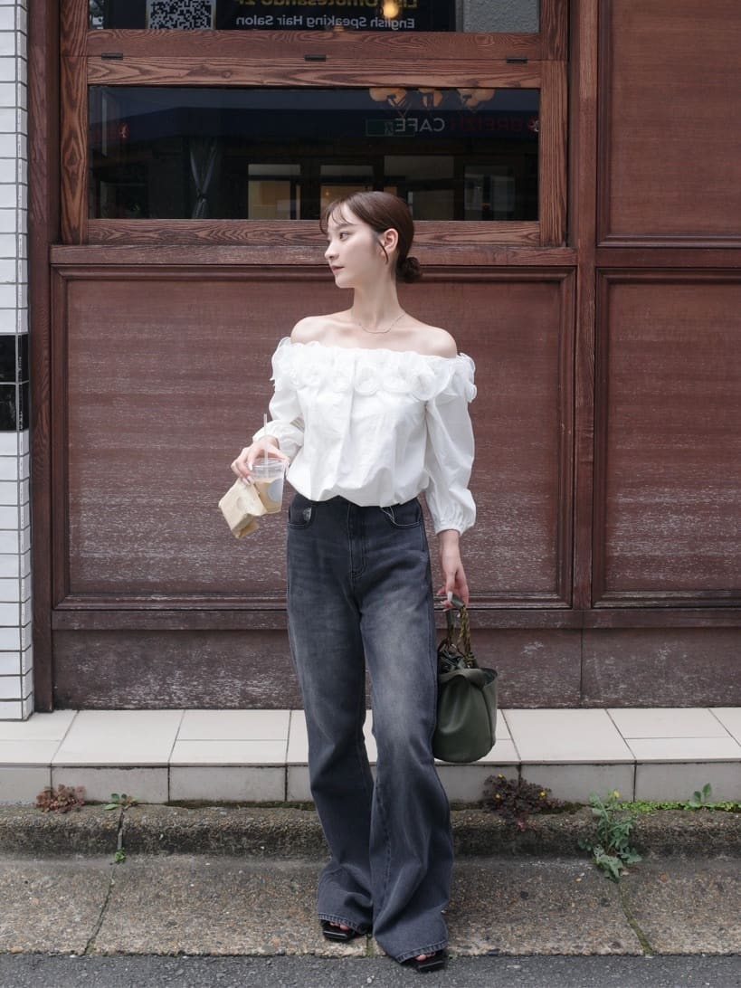 Kastane flared denim pants - Image 97