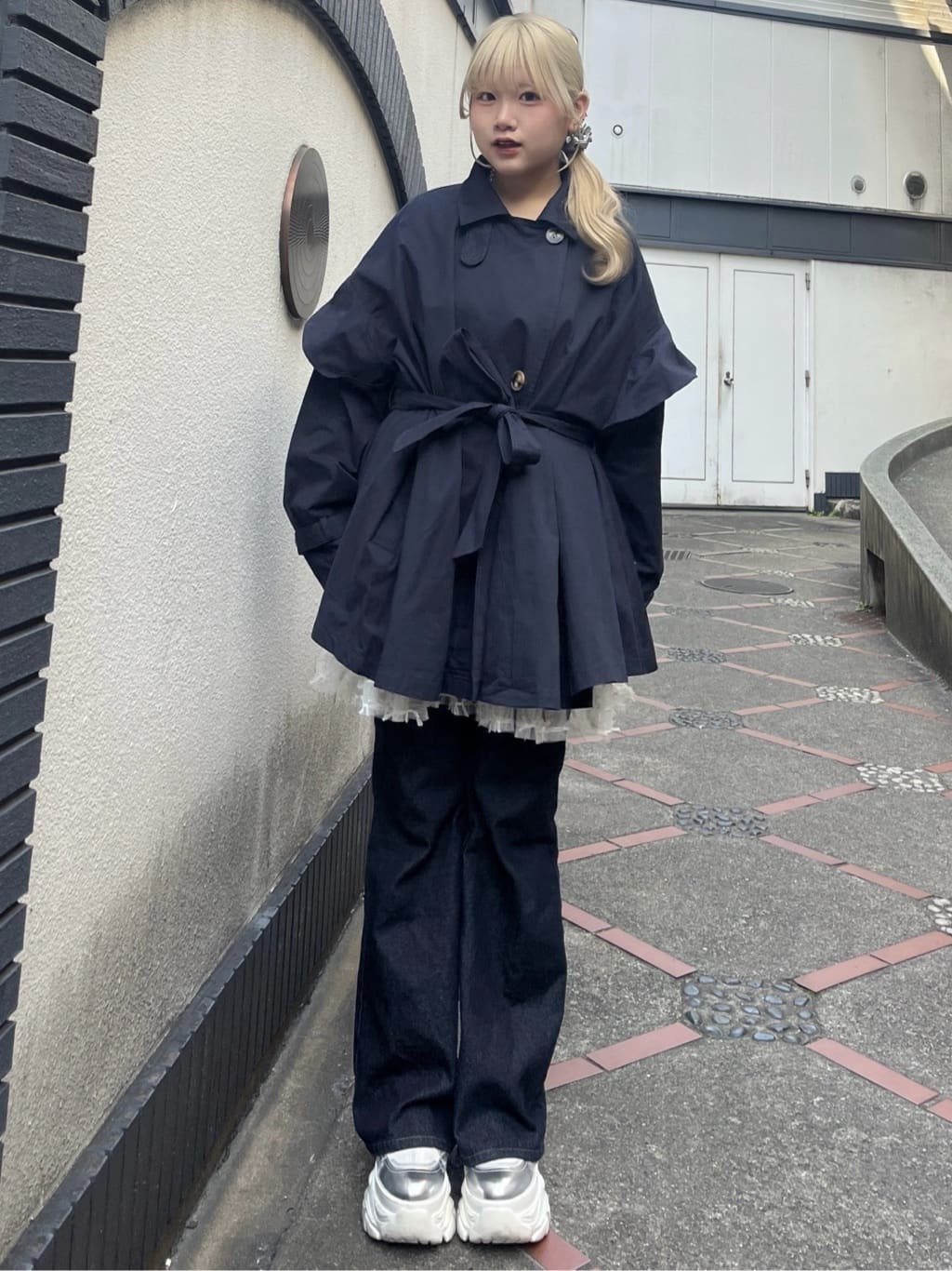 w closet 碎花拼接Tee - Image 49