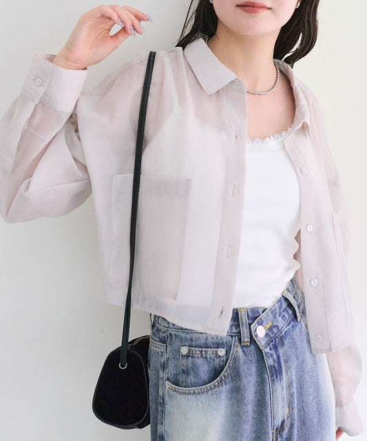 Mystic Sheer 短 shirt