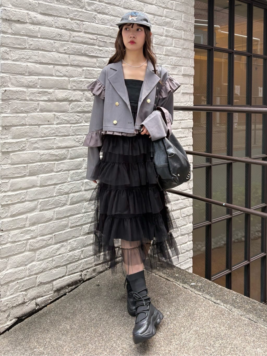 [長/短Version ]w closet Frill jacket - Image 55