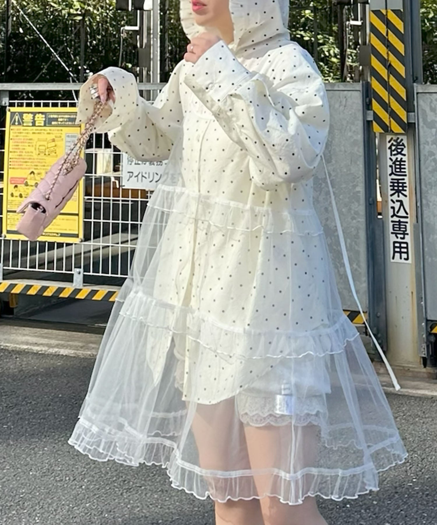 フリルティアードキャミワンピミニ