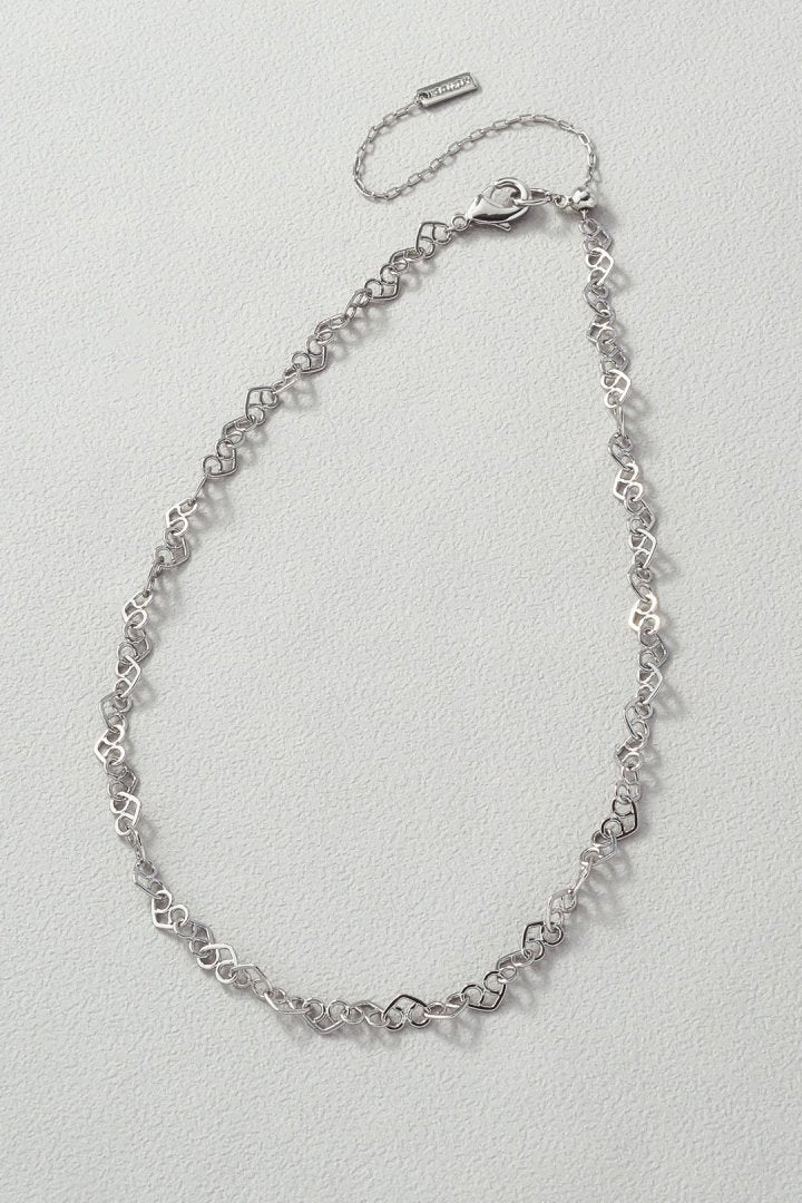 GOLDY heart line choker