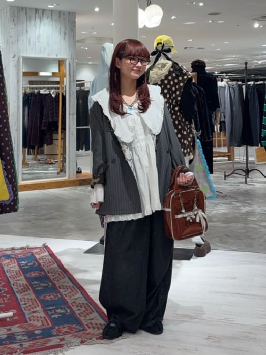 [2 Size] CIAOPANIC 大翻領 V-Neck Blouse - Image 70