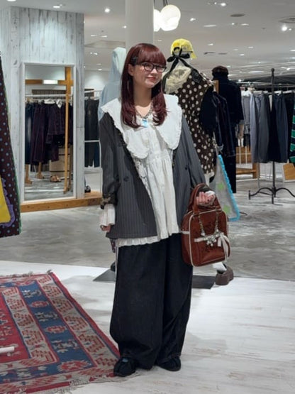 [2 Size] CIAOPANIC 大翻領 V-Neck Blouse - Image 70