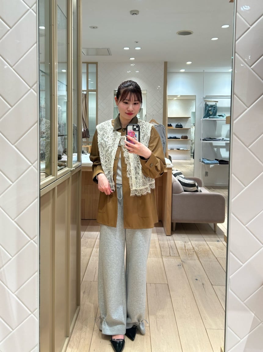 [2件SET] mystic Multi-way lace layered jacket - Image 64