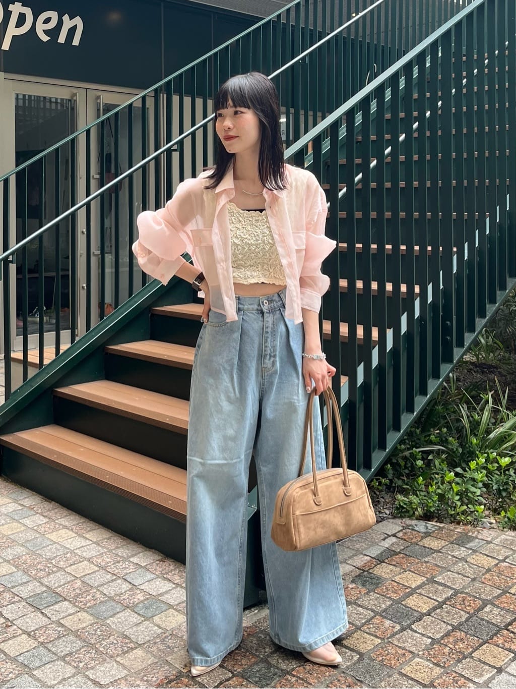 Kastane 靚料 Sheer Shirt [短/長version]