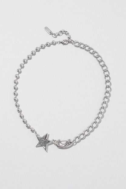 GOLDY Sophia Star ID Plate Necklace - Image 2