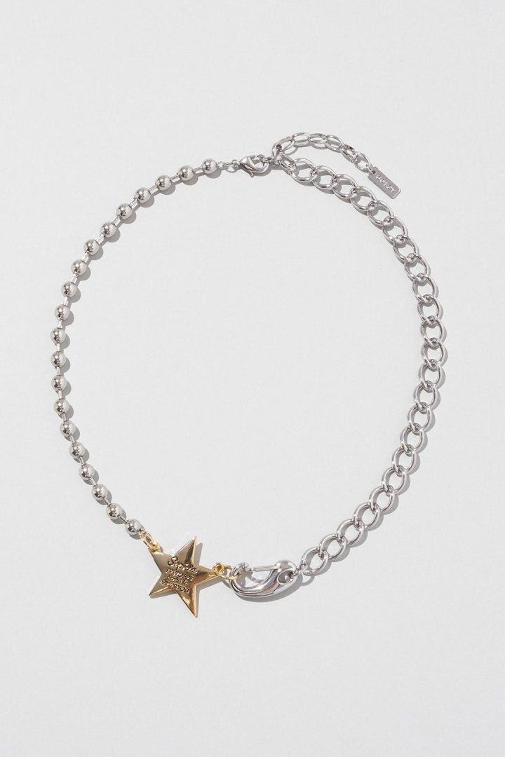 GOLDY Sophia Star ID Plate Necklace - Image 3