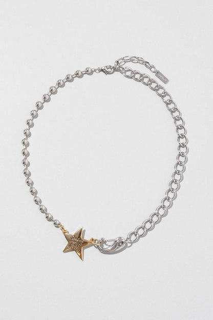 GOLDY Sophia Star ID Plate Necklace - Image 3
