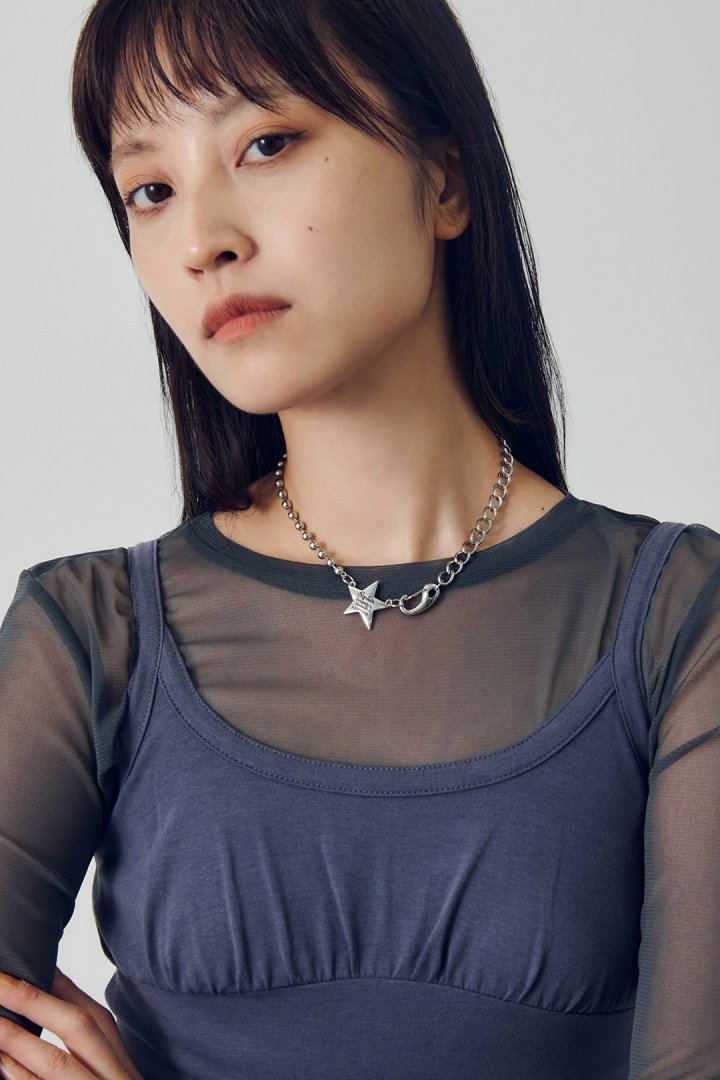 GOLDY Sophia Star ID Plate Necklace - Image 15