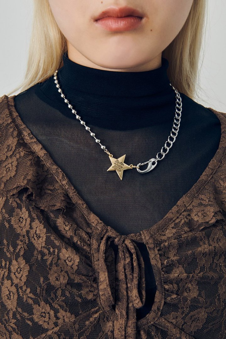 GOLDY Sophia Star ID Plate Necklace - Image 16