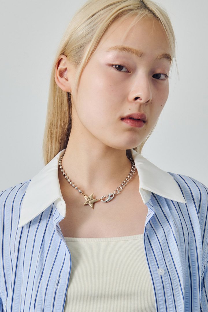 GOLDY Sophia Star ID Plate Necklace - Image 12