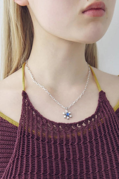 GOLDY Vintage Flower Necklace