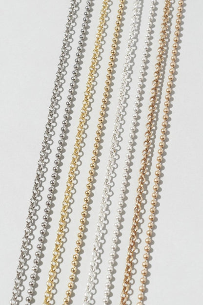 GOLDY Heart Key Charm Necklace