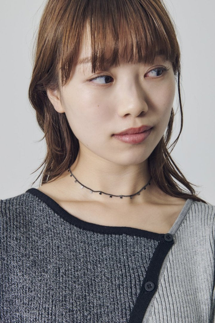 GOLDY station petite heart necklace