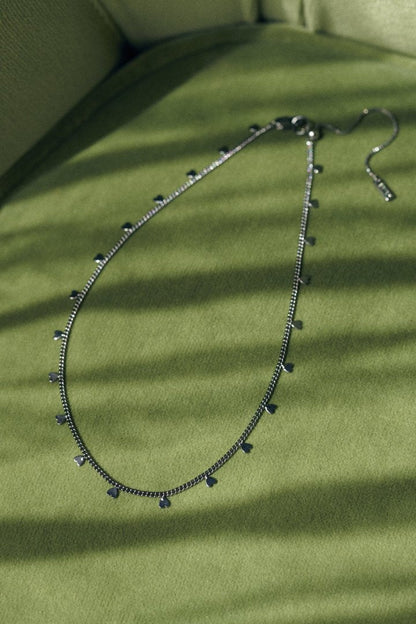 GOLDY station petite heart necklace