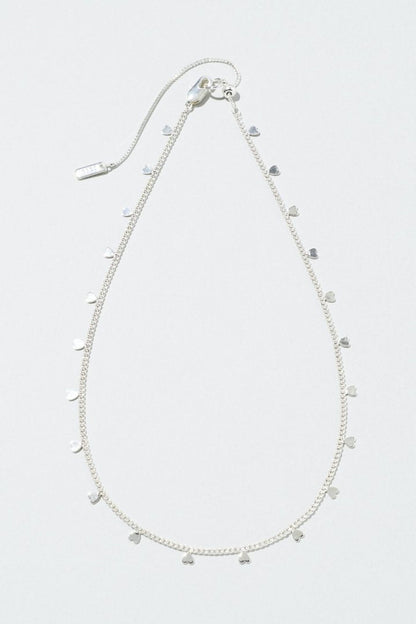 GOLDY station petite heart necklace