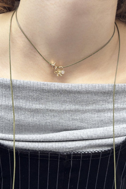 GOLDY Twinkle Bloom Choker