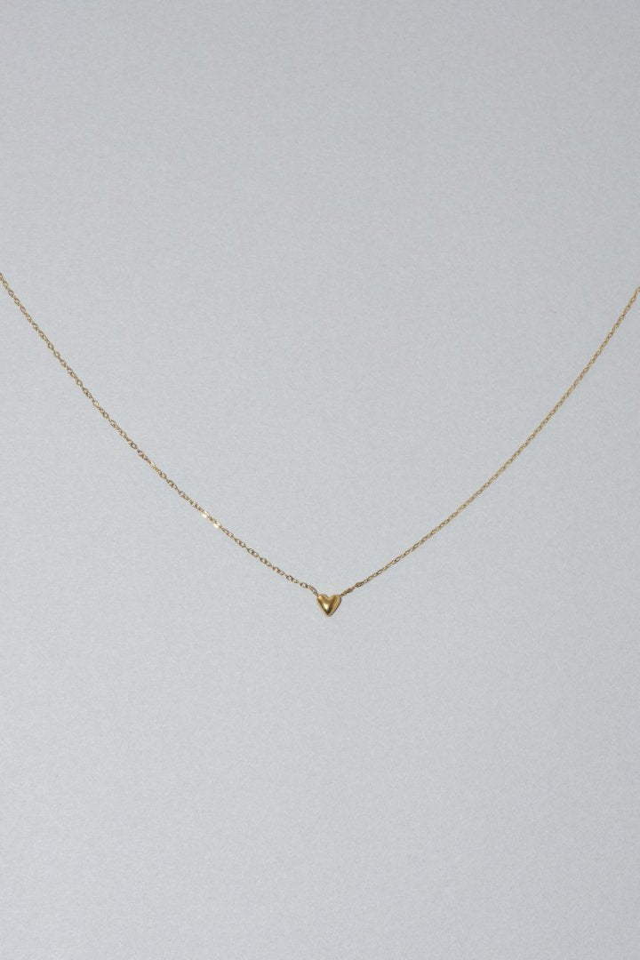 GOLDY プチ ハート ステンレス ネックレス - Image 13
