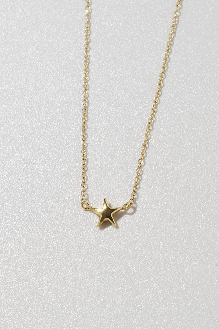 GOLDY プチ スター ステンレス ネックレス - Image 3