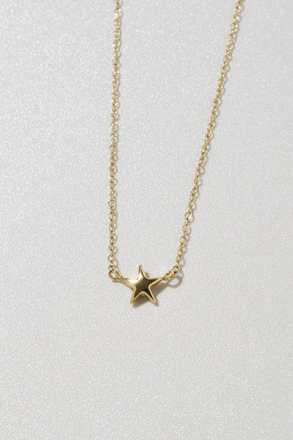 GOLDY プチ スター ステンレス ネックレス - Image 3