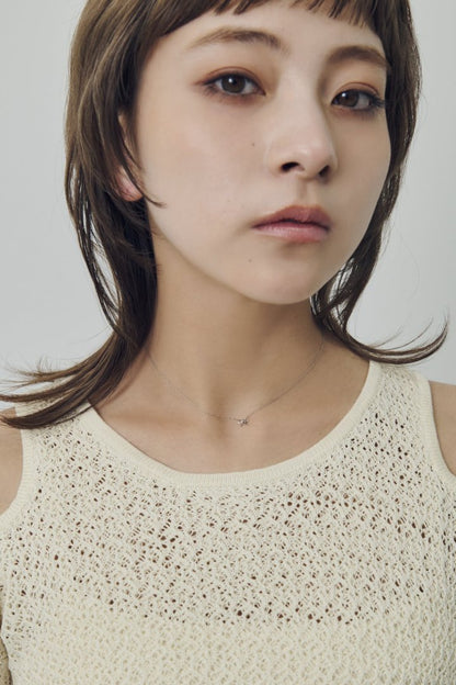 GOLDY プチ リボン ステンレス ネックレス - Image 5