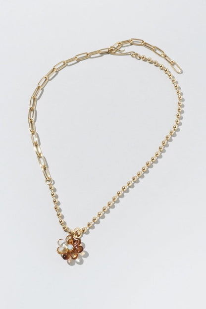 GOLDY puffy bloom multiway necklace - Image 3