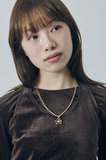 GOLDY puffy bloom multiway necklace - Image 12