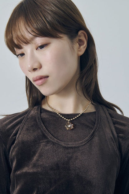 GOLDY puffy bloom multiway necklace - Image 13