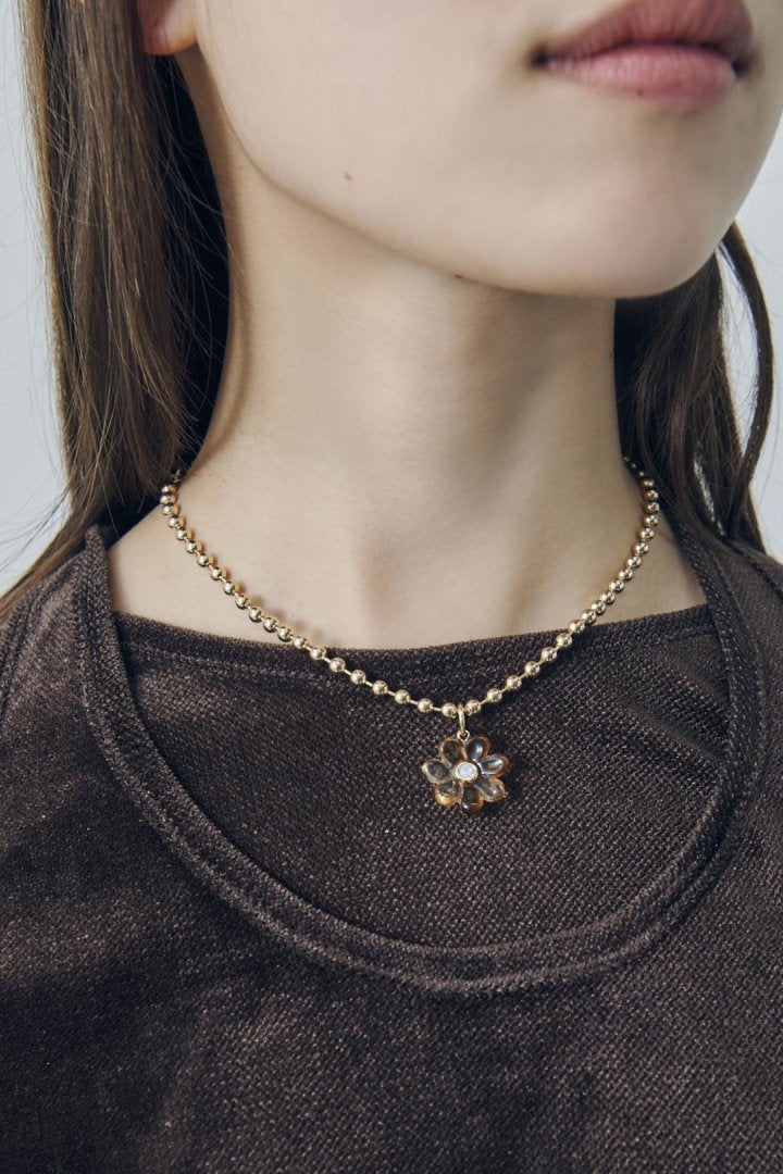 GOLDY puffy bloom multiway necklace - Image 10