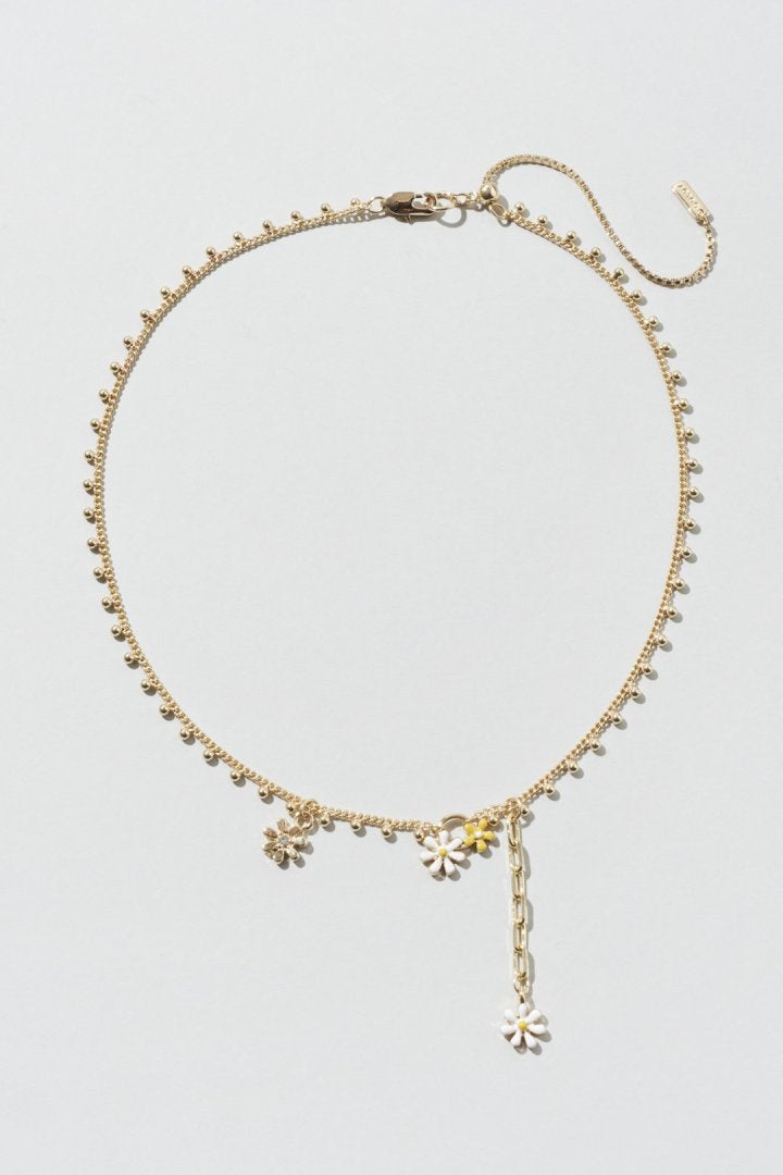 GOLDY カラー ブルーム ネックレス - Image 3