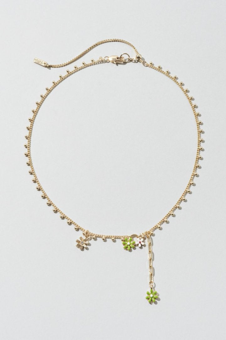 GOLDY カラー ブルーム ネックレス - Image 4