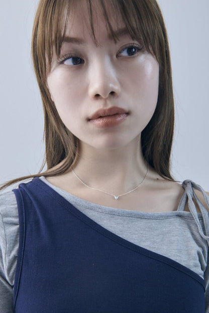 GOLDY プチ カラー ハート ネックレス - Image 10