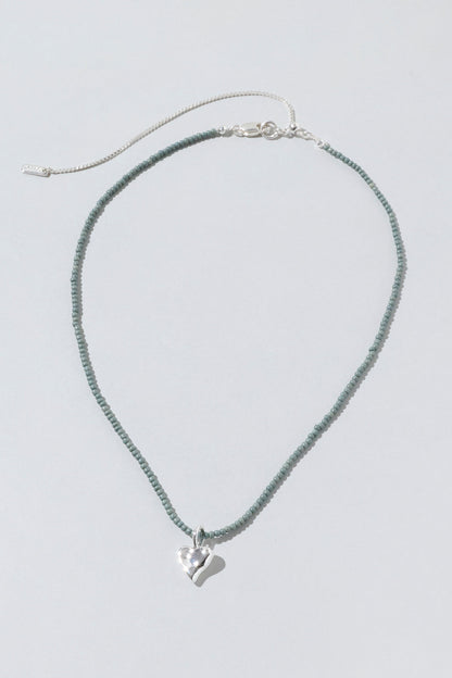 GOLDY Beads x metal heart necklace - Image 3
