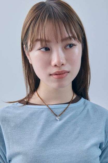 GOLDY Beads x metal heart necklace - Image 8
