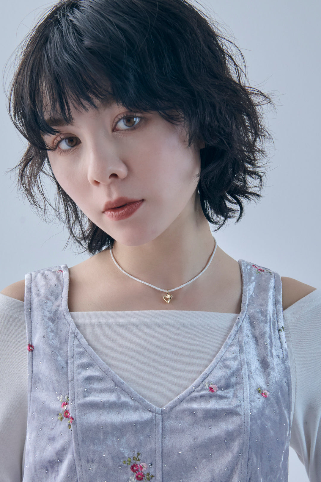 GOLDY Beads x metal heart necklace - Image 11