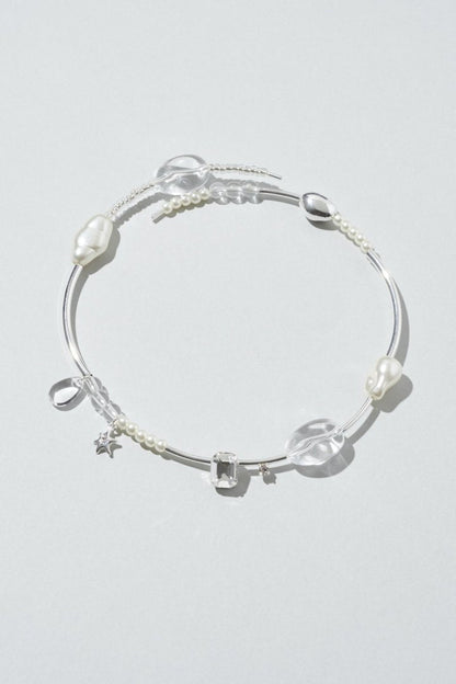 GOLDY Multi Glow Bead Neck Cuff - Image 2