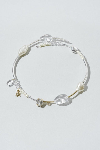 GOLDY Multi Glow Bead Neck Cuff - Image 3