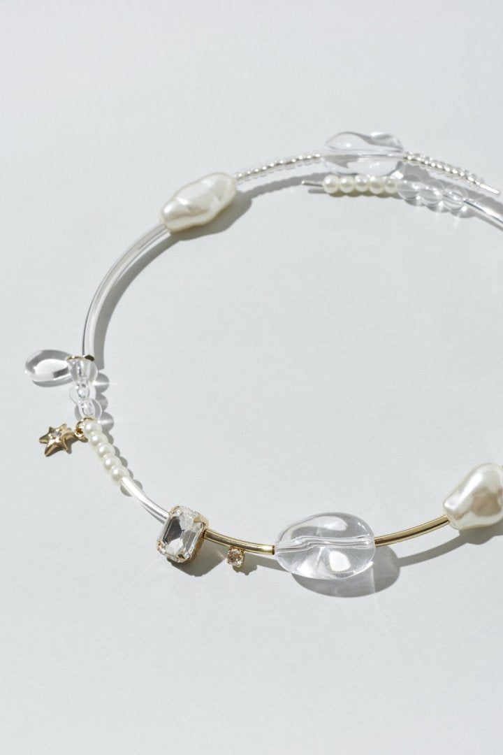 GOLDY Multi Glow Bead Neck Cuff - Image 12