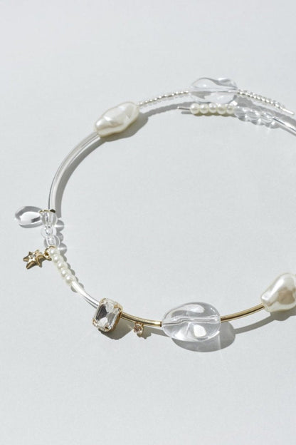 GOLDY Multi Glow Bead Neck Cuff - Image 12
