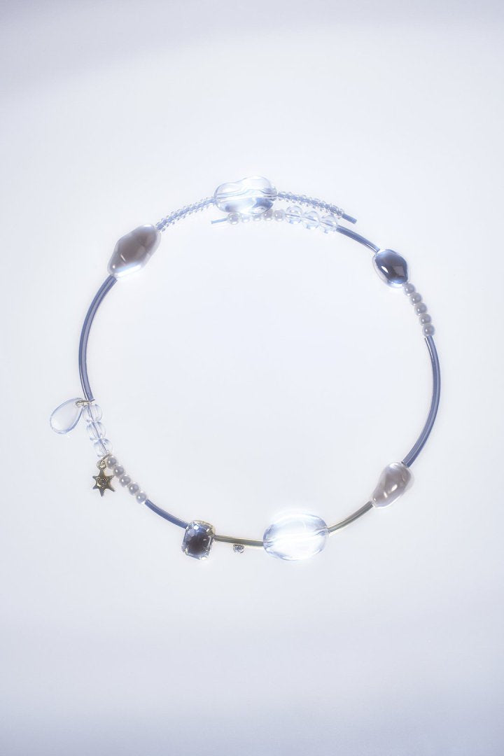 GOLDY Multi Glow Bead Neck Cuff - Image 15