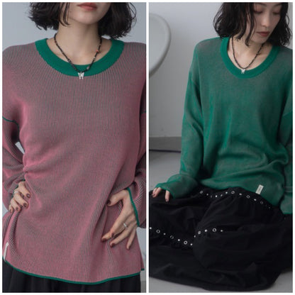 Vacancy 雙面可穿羅紋上衣